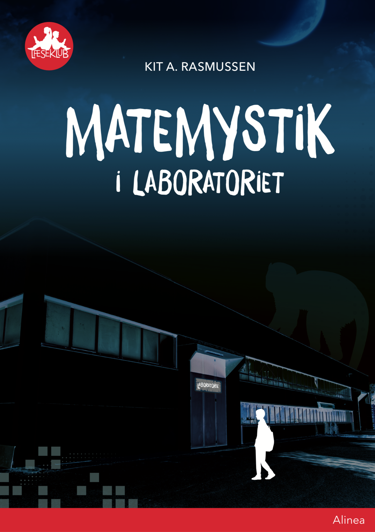 Matemystik i laboratoriet

Udefra er huset mørkt og skummelt. På døren er der et stort skilt:
LABORATORIE
Jeg ser på det øde industriområde omkring mig. På månen, der kigger frem bag en sky. Og så ser jeg på telefonen igen. Det kan da ikke passe?
Ukendt nummer:
“Hjælp! Kom til Industrivej 86. Skynd dig!”

Matemystik i laboratoriet er fuld af matematiske gåder. Mens du leder efter stemmen bag Ukendt nummer, løser du gåderne for at finde en sikker vej ud af laboratoriet.

Bog skrevet af Kit A. Rasmussen